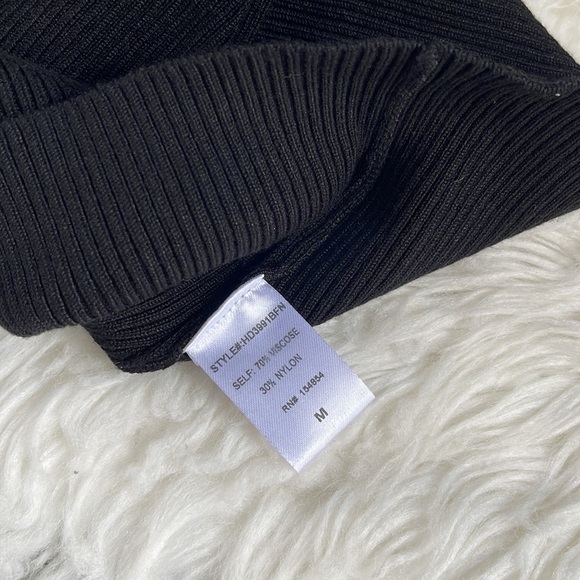 Fashion Nova Mallory Sweater MIDI Turtleneck Dress Size M - Picture 15 of 16